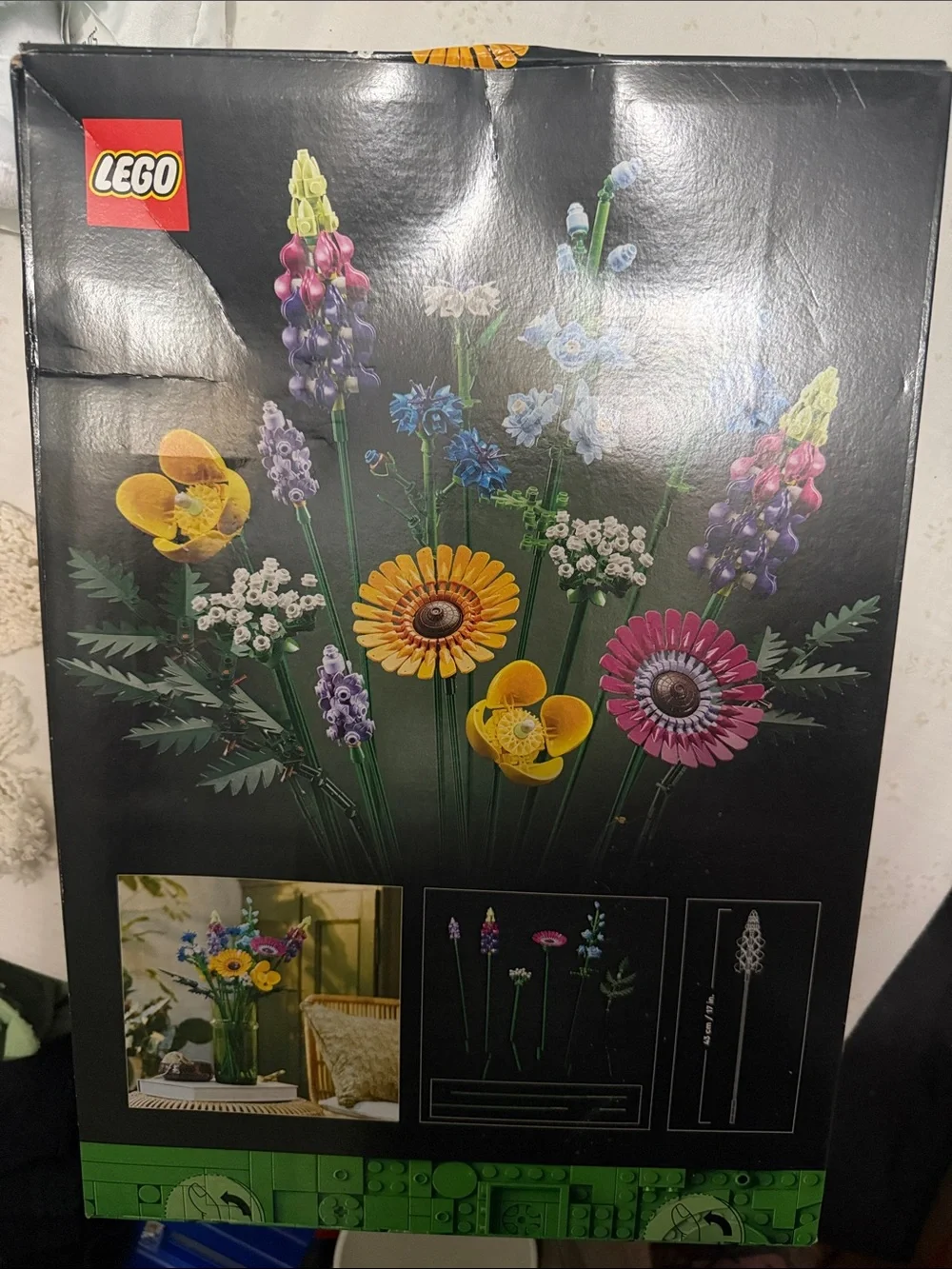 Lego intricate floral